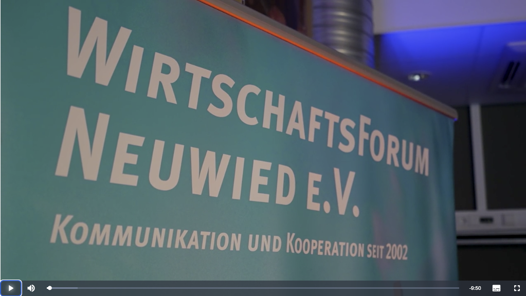 tv Beitrag wirtschaftsforum Neuwied